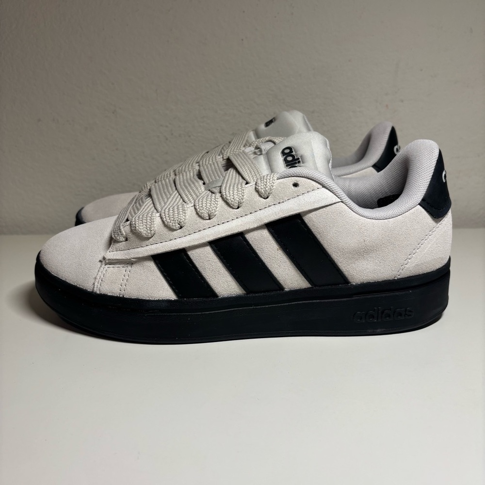 NEW ADIDAS Grand Court Alpha 00s Grey Core Black - Picture 4 of 6